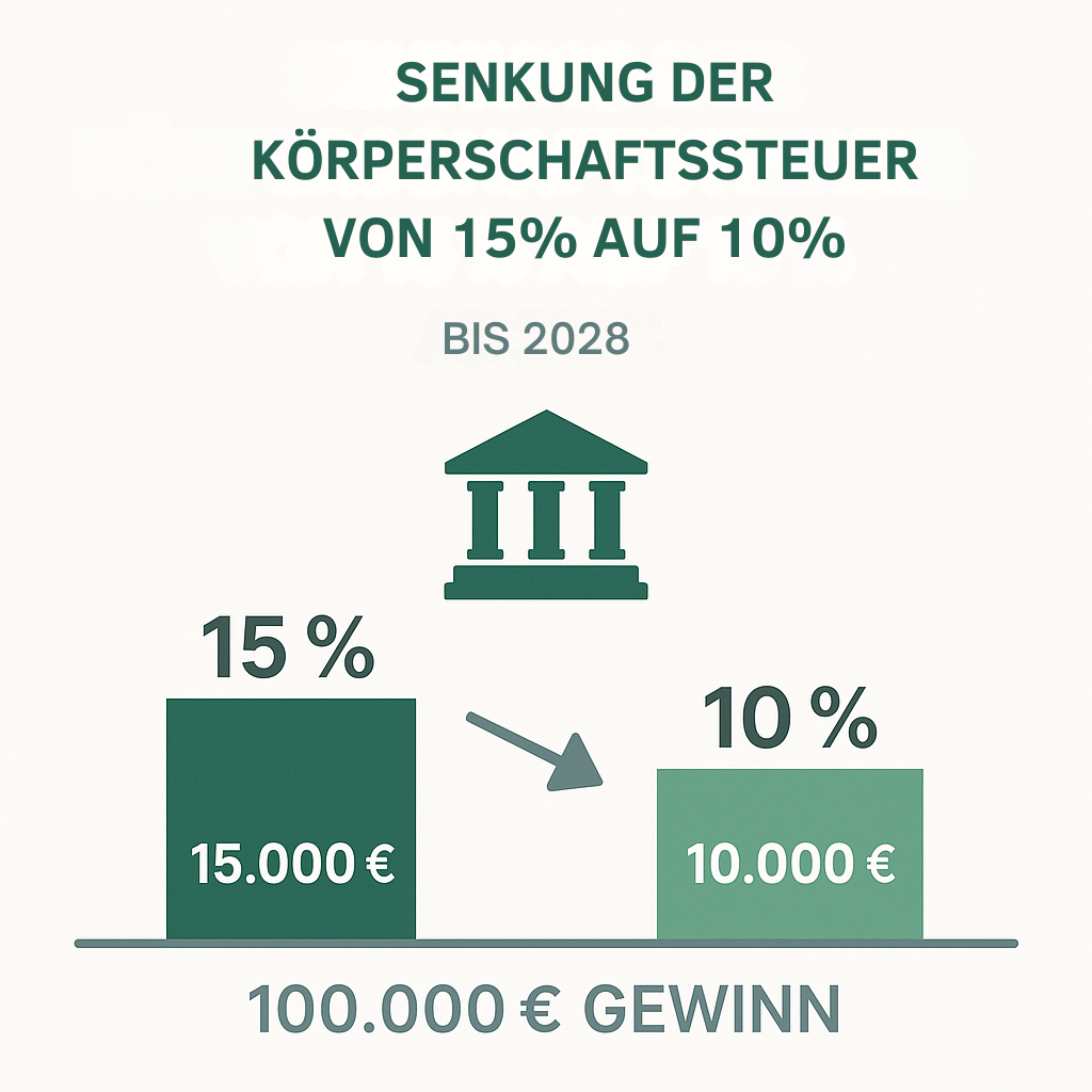 Senkung Koerperschaftssteuer