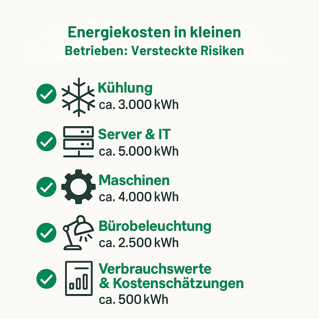 Energiekosten im Büro im Blick halten