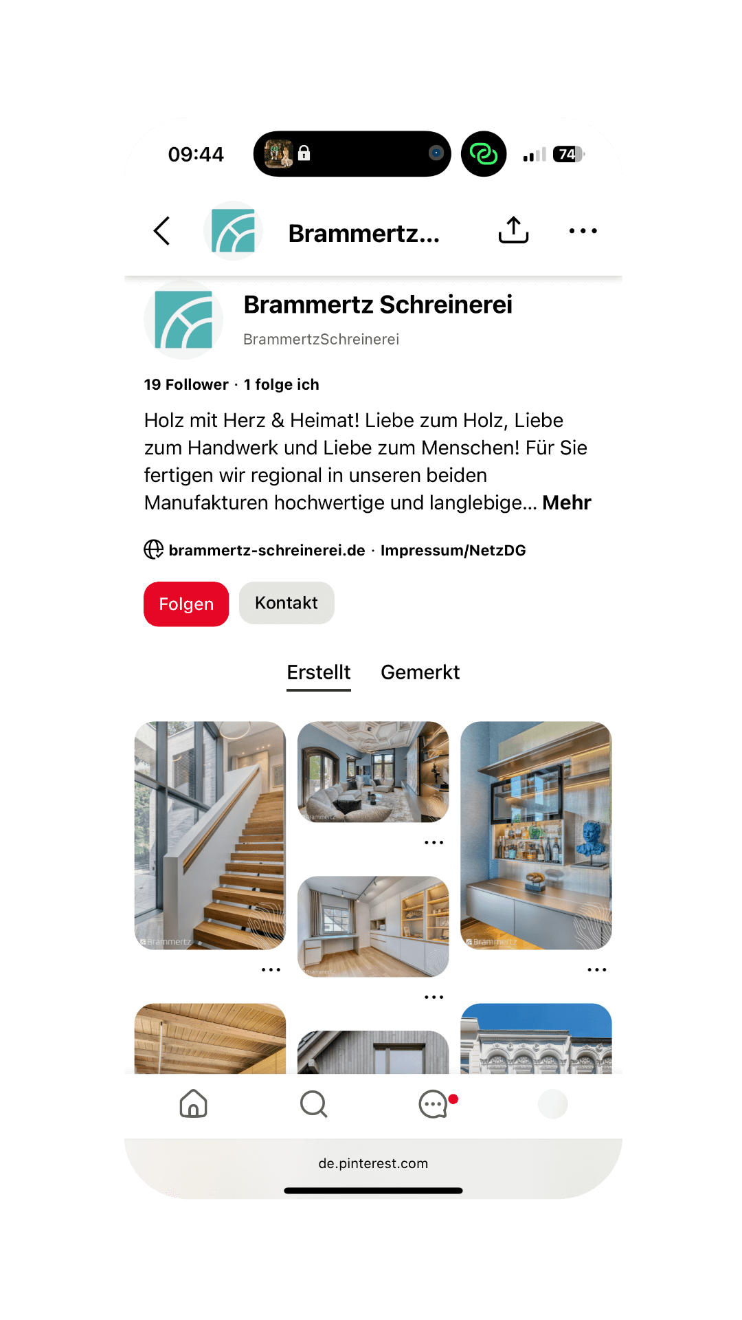 Tischler Projekte Wohnzimmer Küche Pinterest Pin