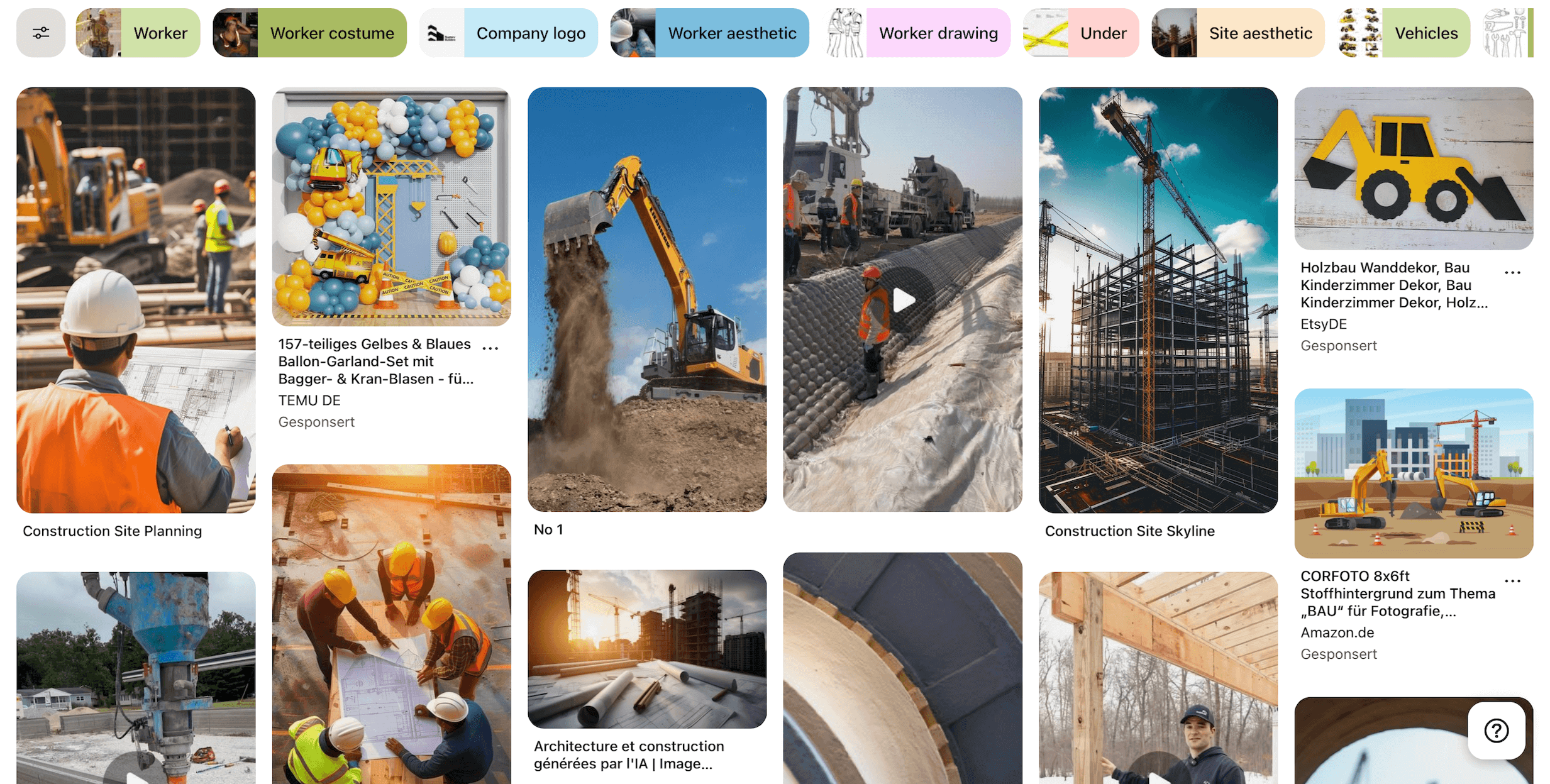 Suchergebnis Handwerker/ Construction Pinterest 