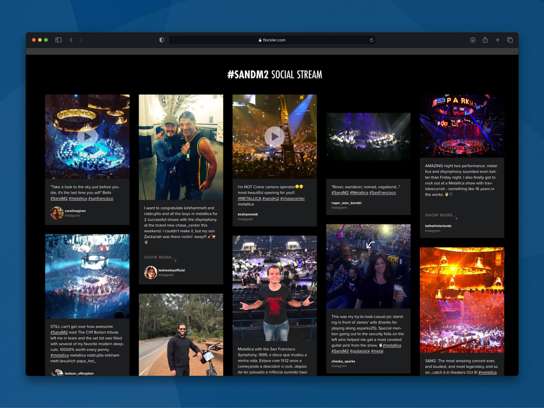 Mehrere Pins von Pinterest in Webseite eingebunden